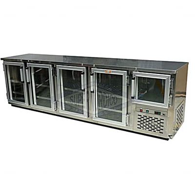 Barra Refrigeradora Puertas Vidrio