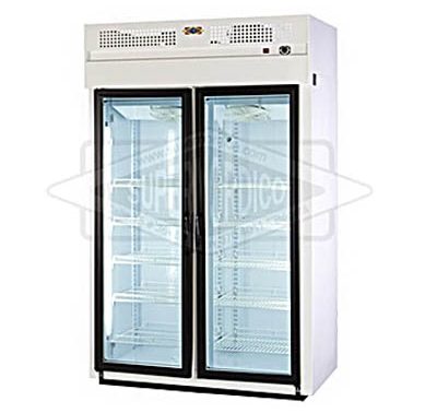 Vertical de Dos Puertas en Vidrio