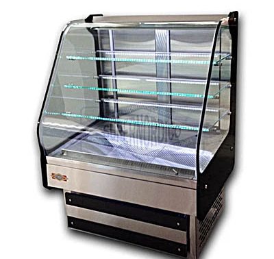 Vitrina Cristal Latte Refrigerada